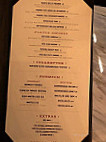 Felt Lounge menu