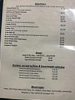 Water's Edge Cafe menu