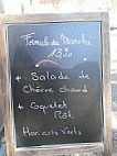 La Bascule menu