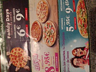 Telepizza menu