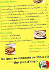 I Pizzaioli menu