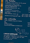 L'océan Gourmand menu