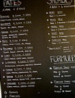 Fratelli Pasta Bar menu