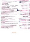 Chez Fred menu