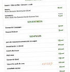 Cafe la Haie d'Auteuil menu