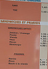 La Farandole Des Saveurs menu