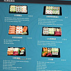 La maison des sushis menu