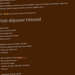 Saveurs d'Orient Piatti