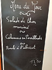 L'hidalgo menu