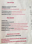 Chez Mimmo menu