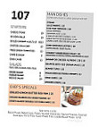 107 menu