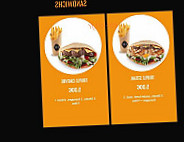 Sun Burger menu