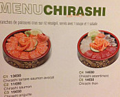 Osaka menu