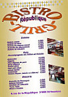 République menu