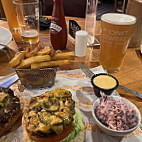 The Twice Brewed Inn food