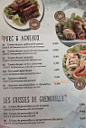 La Grande Muraille de Pekin menu