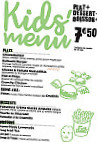 The Frog at Bercy Village menu