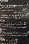 La Rhumerie menu