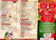 San Remo Pizzeria menu