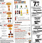 Speed Rabbit Pizza menu