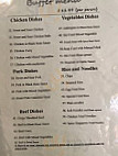 Magic Taste House menu