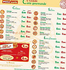 Pizza Mania menu