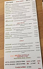 Aquí Pizza menu