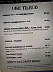 Marskhallen Cafeteria V/britta Moldt menu