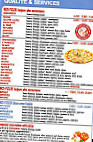 Bella Pizza menu