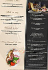 Le Savoyard menu