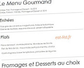 Les 1 Separables menu