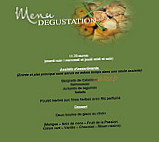 Le Saint Geran menu