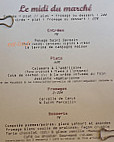 Vieille Canaille menu