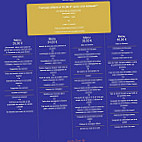 La Croix d'Or menu