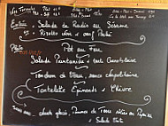 Le Pain Sur La Table menu