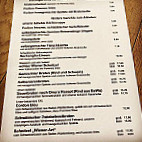 Gasthaus Zum Adler menu