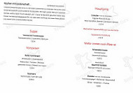 Gasthof Gentner menu