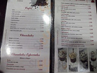 Capuccino Cafe menu