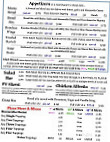 The Pizza Village menu