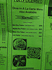 Sushi Boy Coffee Girl menu