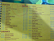 Boa Brasa menu