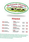 Pizzeria Casa Mia menu