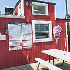 The Red Caboose inside