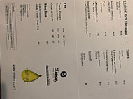 Oliviera menu