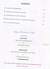 La Magnanerie menu