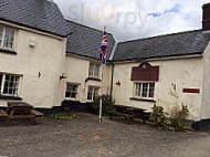 The Half Moon Inn outside