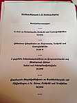 Landgasthaus Toscana menu