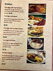 Joe's Cafe menu