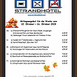 Strandhotel menu