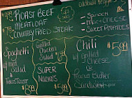 Elderland Co Op menu